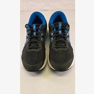 Asics Gel-Contend 7 Running Shoes Mens US 13‎ Black Blue Low Top 1011B040